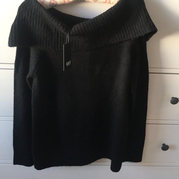 Kut from the Kloth off the Shoulder Sweater Size S - Picture 2 of 10